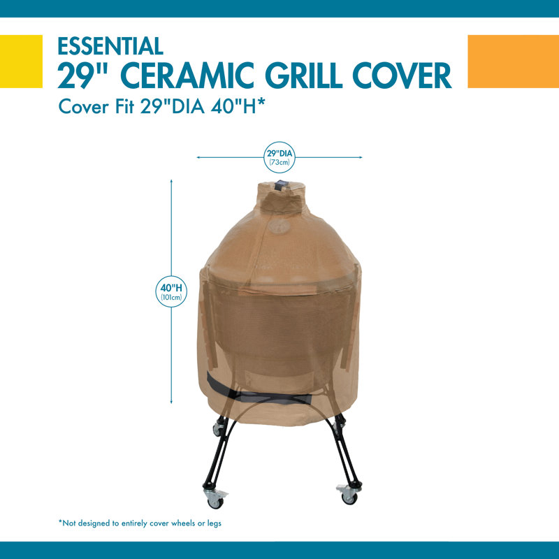 Housse de barbecue Essential en céramique - s'adapte jusqu'à 29 po