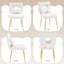 Upholstered Boucle Armless-294236572