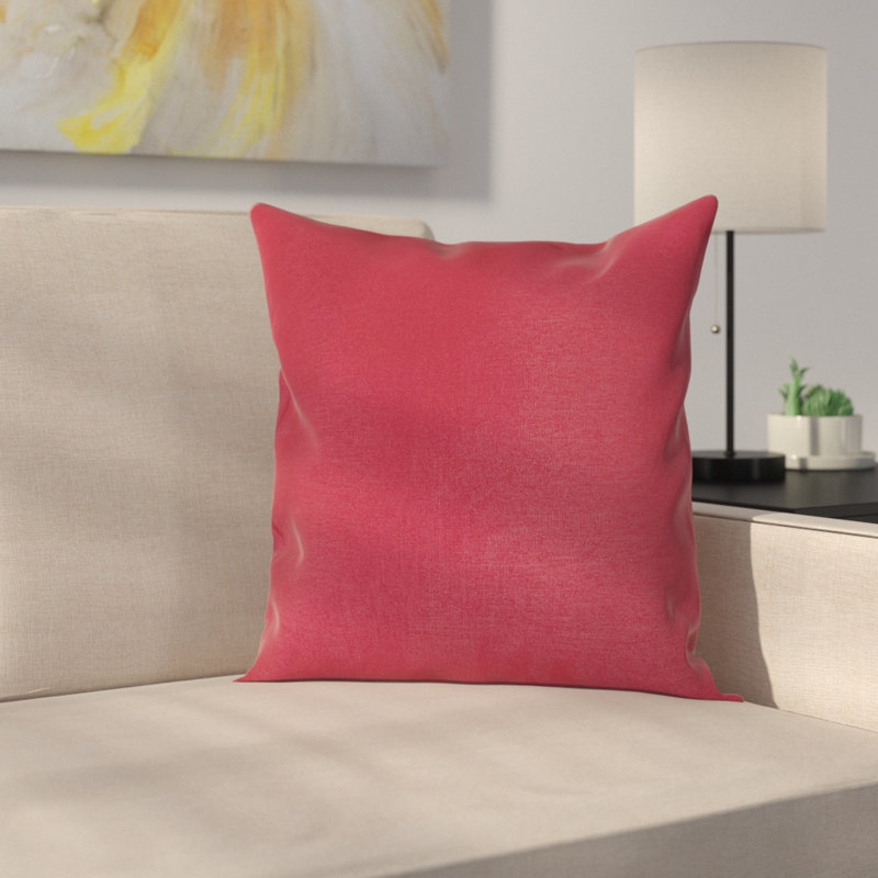 Modway Convene Outdoor Patio Pillow Set, Red