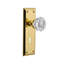 New York Plate with Decorative Keyhole and Crystal Door Knob-1225442621-1225442618