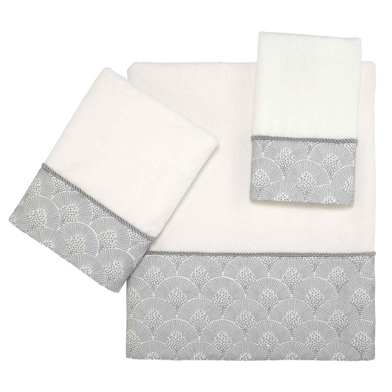 Latitude Run® Euripides 3-Piece Towel Set, White