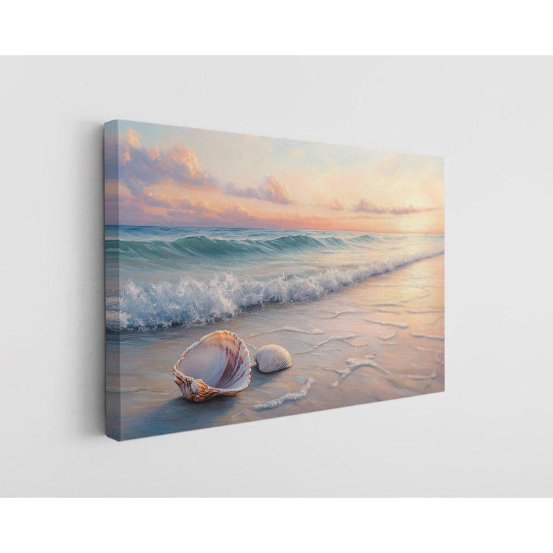 Reproduction d'art sur toile, impression de toile de mer, H 12 po x l 18 po