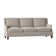 Savannah 93" Recessed Arm Sofa with Reversible Cushions