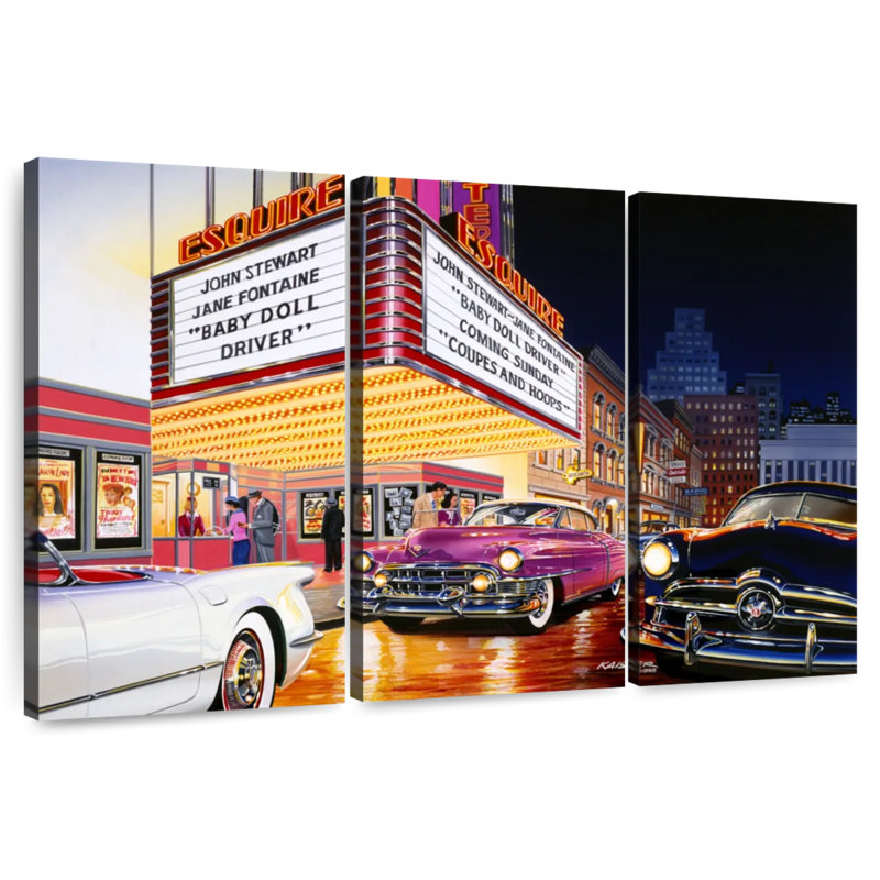 Mehar Esquire Theatre, 24" H x 38" W