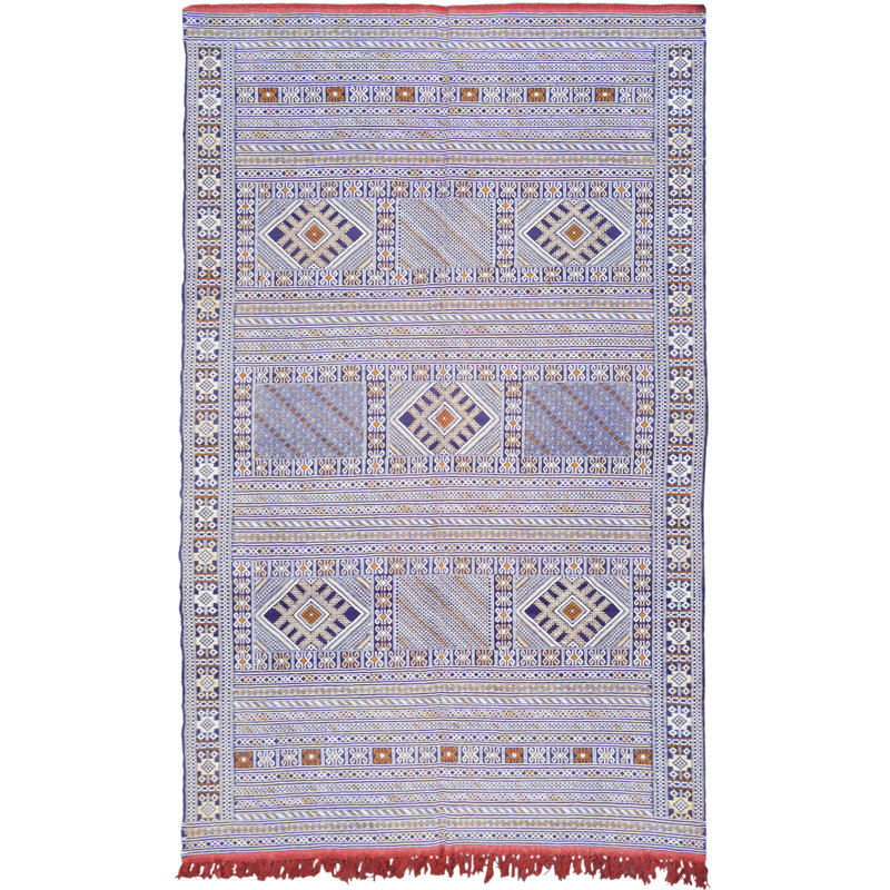 One-of-a-Kind Rectangle 6'4" X 9'8" Hand Knotted Area Rug