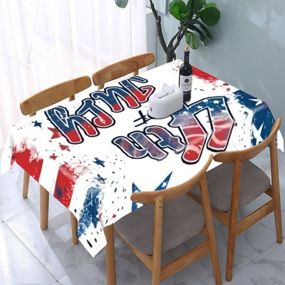 Nappe rÃ©tro du 4 juillet, 152 x 305 cm â€“ Pour une dÃ©coration patriotique Ã  l'occasion de la fÃªte de l'IndÃ©pendance