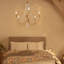 Lustre 5 lumières façon bougie