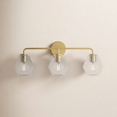 Black 3-Light Vanity Wall Sconce - Up/Down Rotating LED Bathroom Light, 21.26", 4000K Natural White, Non-Dimmable