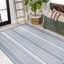 Tapis intérieur / extérieur bleu / gris clair Cincotta-69806062