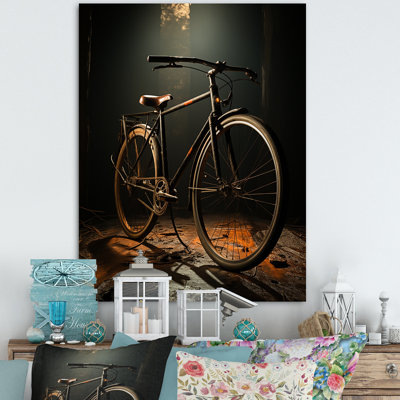 " Bronze Balance Bicycle "