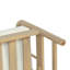 Ensemble de conversation d'extérieur moderne en bois d'acacia massif pour 4 personnes Meriton avec dossier et coussins en rotin PE-132839629