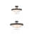 Glass Semi Flush Mount-16518829