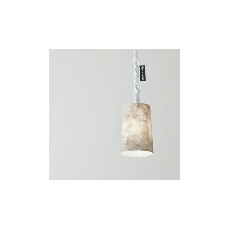 Paint 1 - Light White Cylinder Pendant