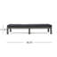Ensemble de chaises longues inclinables 76,75 po avec coussin Arville-455714098