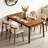 Solid Wood Rectangular Dining Table for Kitchen & Dining Room (no chairs)