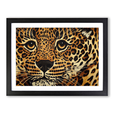 Dreamy Leopard - Single Picture Frame Print