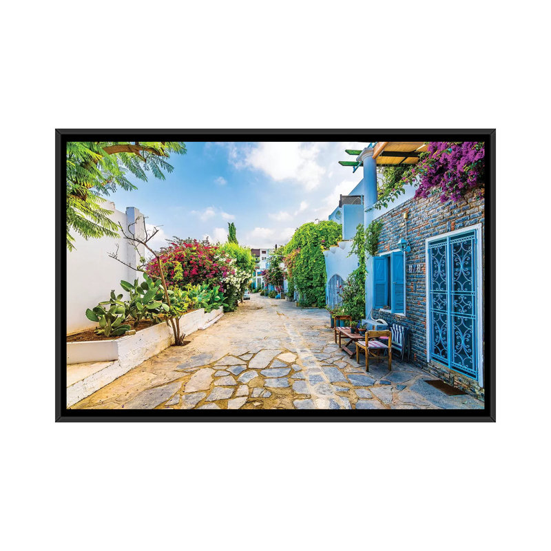 Bodrum,Turkey X by Nejdet Duzen - Print on Canvas, 101.6 cm H x 66.04 cm W, Black Framed