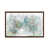 Toile avec cadre en bois brun classique est en rupture de stock