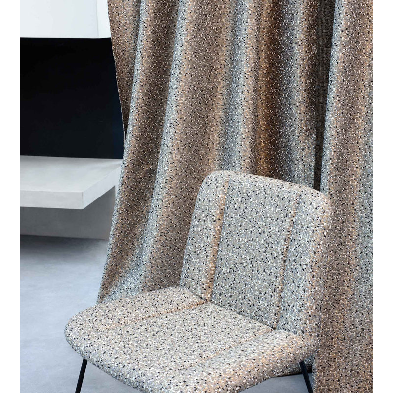 Caracalla Fabric, Gray/White