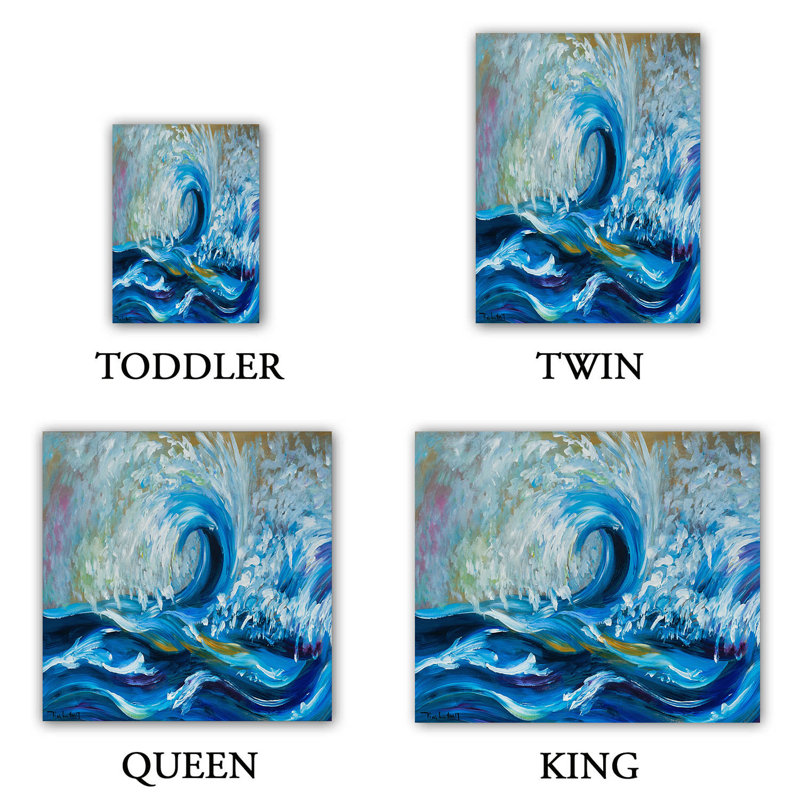 Abstract Duvet Cover, 1 King Duvet Cover + 2 King Shams