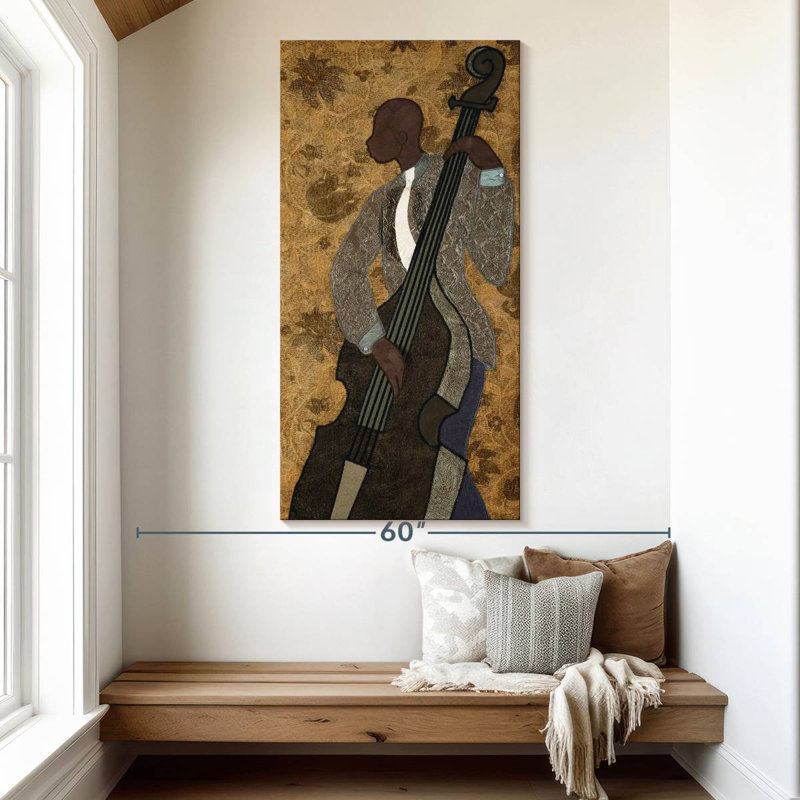 Jamminâ, 54" H x 27" W