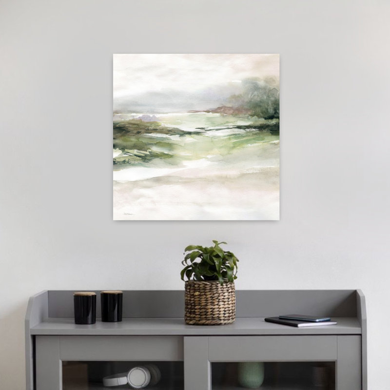 Art mural abstrait Himal Meadows, H 18 po x l 18 po