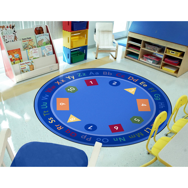Tapis Fun-Damentals par Joy Carpets, Rond 7 pi 7 po