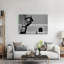 Mouse Meets High Heels Elegant Playful Contemporary Animal Wall Art Print by Tommy Mac - Wrapped Canvas Print-888244272