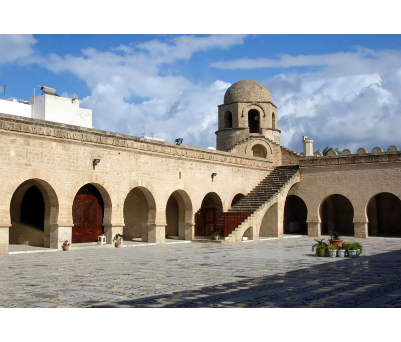 Grande mosquée de Sousse, Tunisie, H 16 po x l 24 po