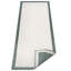 Panama Flatweave GreenCream Rug-72873755