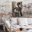 «Twilight Adorned - A Queen's Profile» par r3darch0n, art mural en métal, 24 po x 36 po