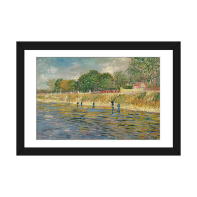 " Bank Of The Seine, 1887 " by Vincent Van Gogh