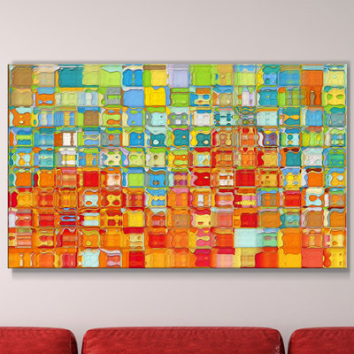 «Tile Art # 4 2012», reproduction d'art sur toile