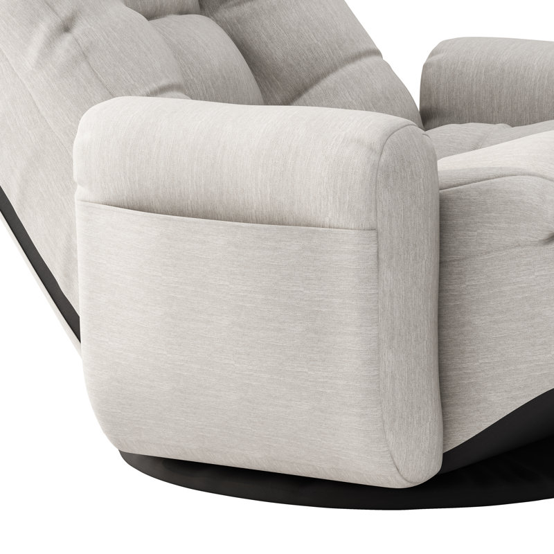 Trule Adjustable Reclining Ergonomic Swiveling Floor Game Chair, Gray
