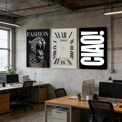 3 Piece Wrapped Canvas Print