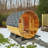 Oasis 2-4 Traditional Canopy Barrel Sauna