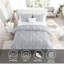 Luxury Brushed Microfiber Pintuck Duvet Cover Set - Soft, Wrinkle-Resistant, All-Season Bedding-123650749-123650755