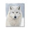 «White Wolf In Snow On Canvas» par Ray Powers, reproduction