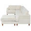 Canapé modulaire modulaire en L avec repose-pieds-322769746