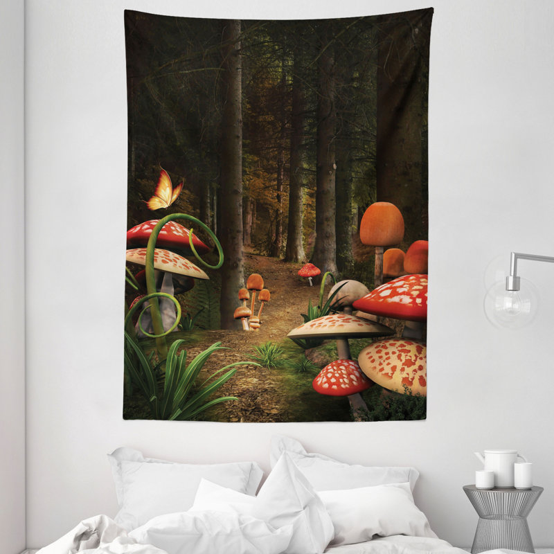 Tapisserie fantaisie en polyester, H 80 po x l 60 po