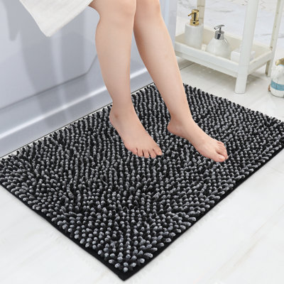 Chenille Non-Slip Bath Rug