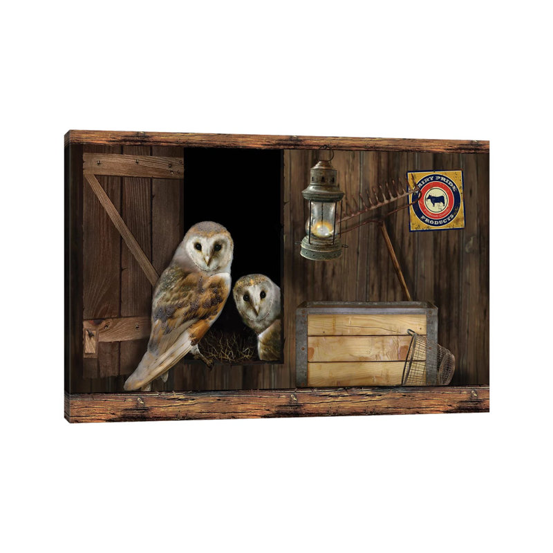 Up in the Rafters 1 Piece Wrapped Canvas Painting, 101.6 cm H x 66.04 cm W x 3.175 cm D