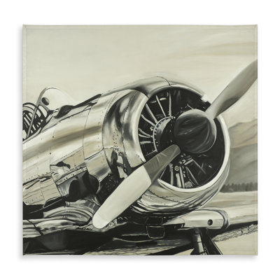 Vintage Aircraft Tablecloth - Indoor/Outdoor Home Decor