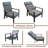 Yemanja Patio Dining Set with Square Table , Cushions Included