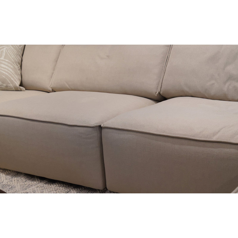 Upholstered U-Shaped Sectional, Right Hand Facing