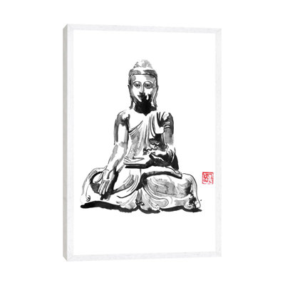 Buddha by Péchane - Painting on Canvas