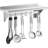 Stainles Steel Rectangle Wall Mounted Pot Rack-897608733