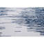 Tapis bleu / blanc de haute qualité noué à la main-86163529