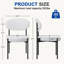 Chaises de cuisine empilables Boucle-1628116511