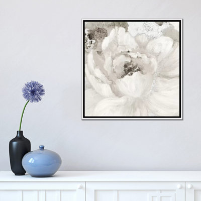 "Fleurs grises" I par Lanie Loreth-reproduction d’art